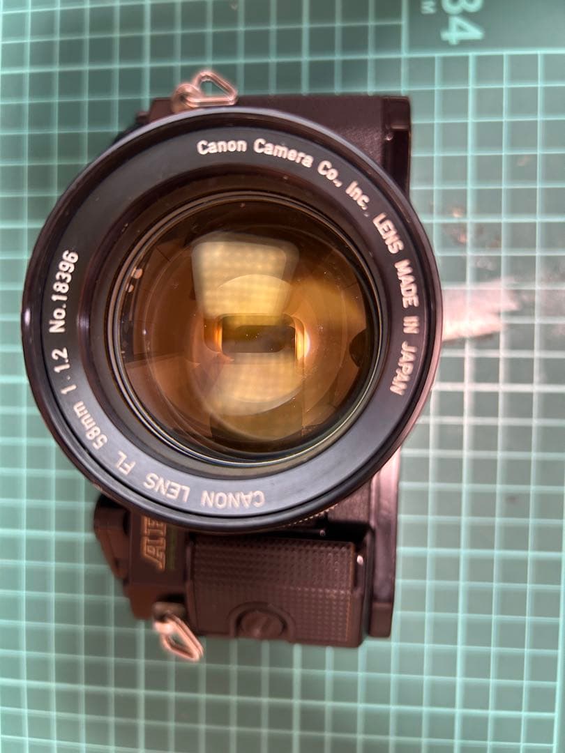 Canon AE-1 Program 58mmF1.2 レンズ　完動