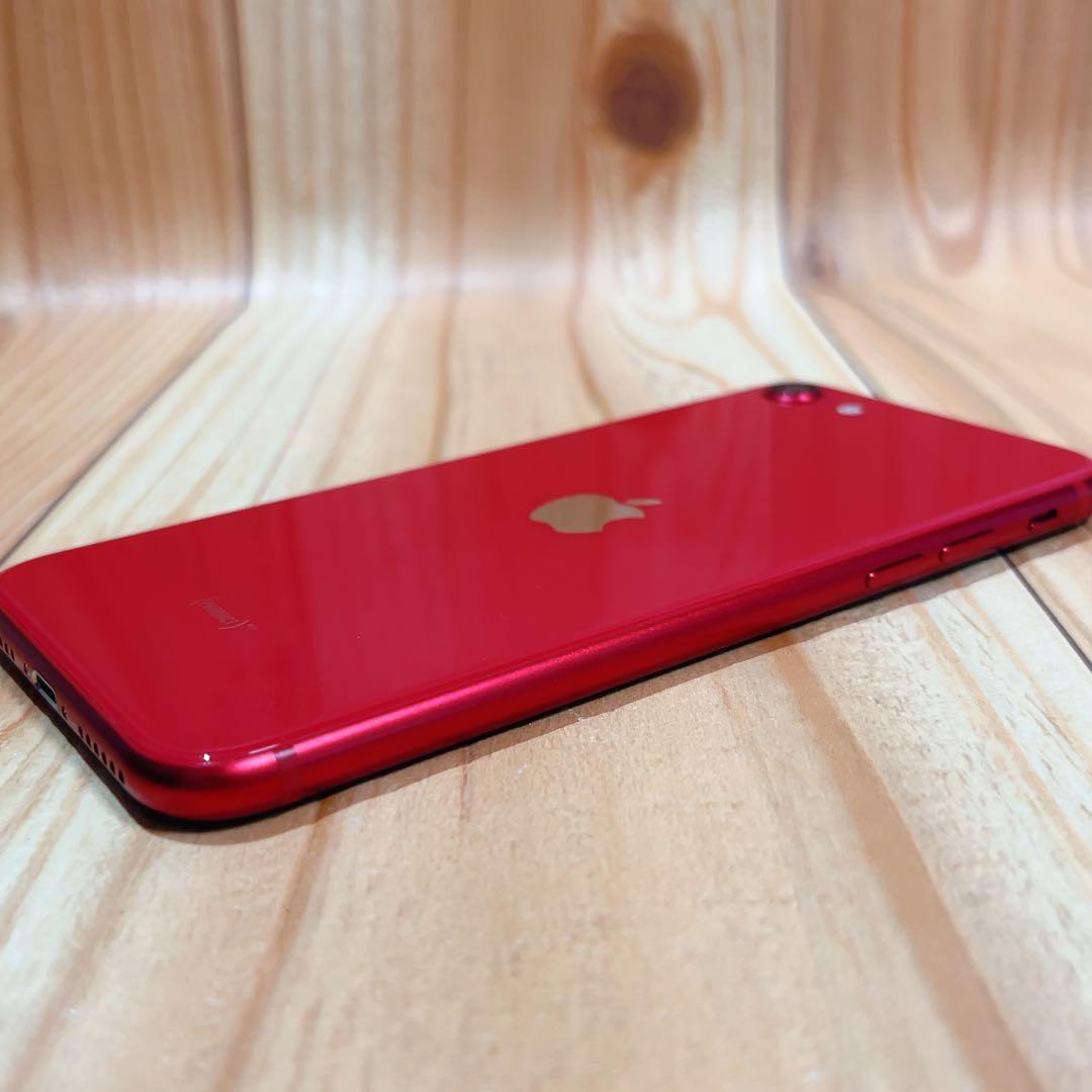 SIMフリー 本体 iPhone SE2 256 GB レッド 551 電池新品
