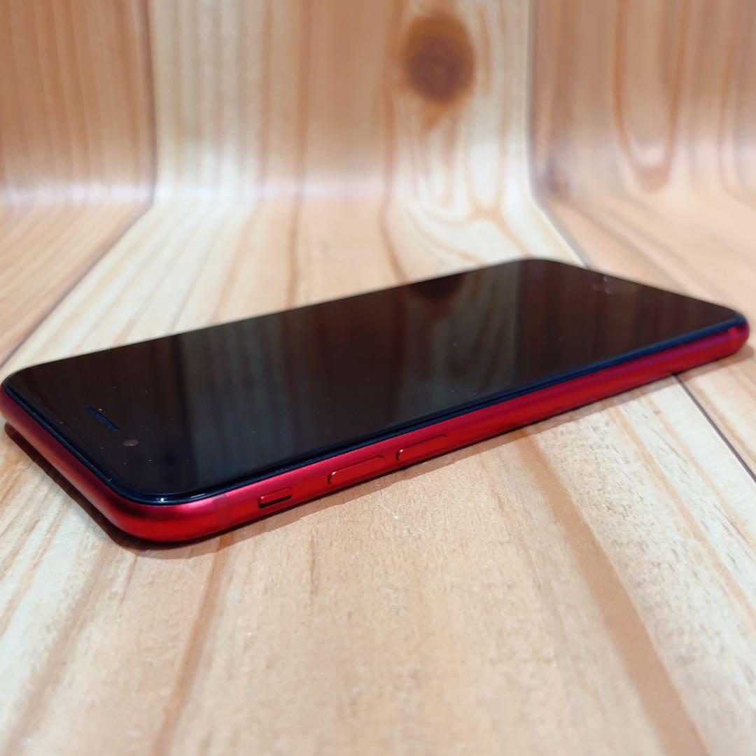 SIMフリー 本体 iPhone SE2 256 GB レッド 551 電池新品
