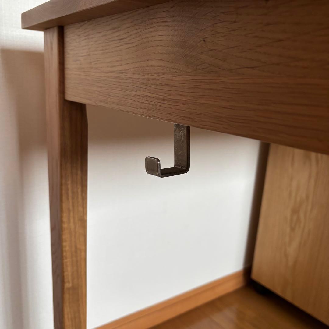 無印良品　デスク　オーク材　机のみ