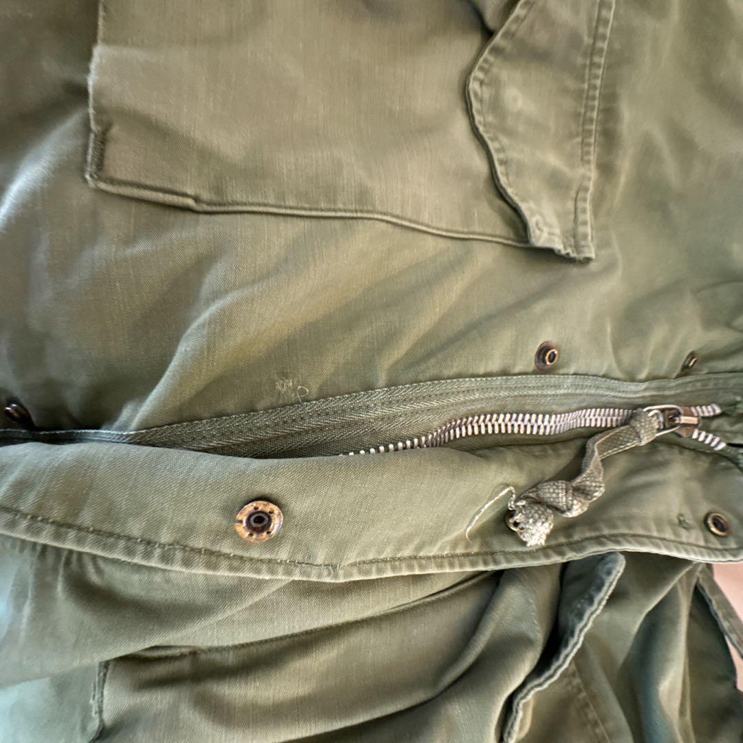 ツ*ダ様 アルミジップ　ヴィンテージ　60s M-65 2nd グレーライナー