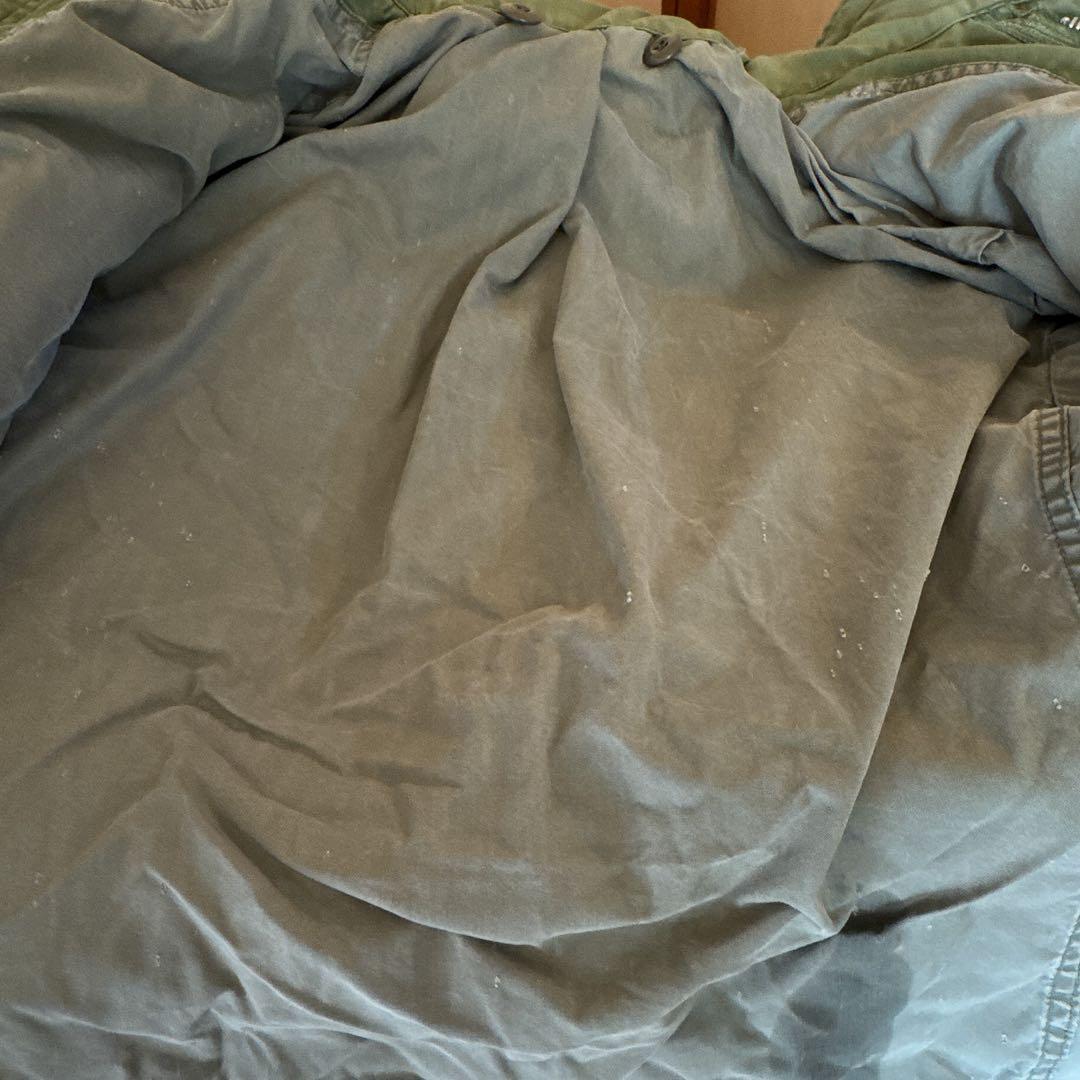 ツ*ダ様 アルミジップ　ヴィンテージ　60s M-65 2nd グレーライナー