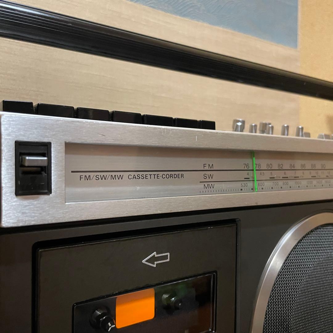 SONY／ラジカセ／CF-1980Ⅱ／メンテナンス済／メンテセット付／外装美品