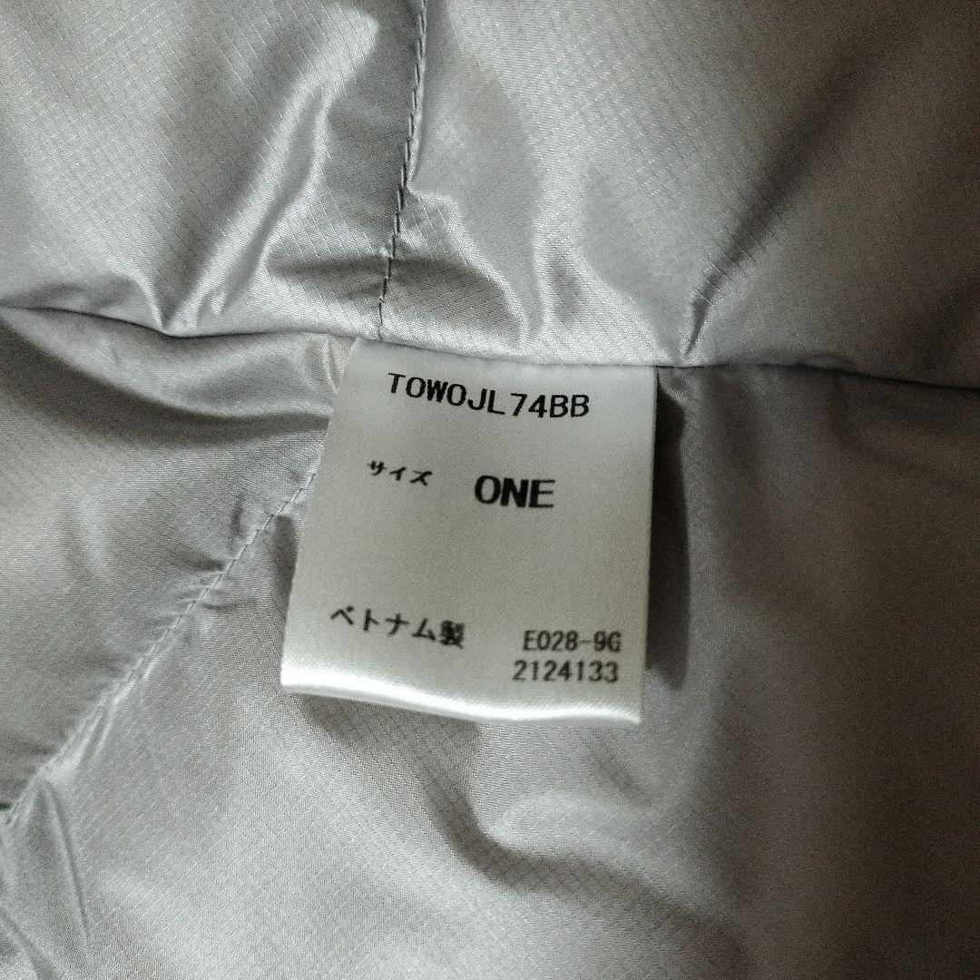 【希少】Marmot×BEAMS　ダウンコート　ポンチョ　男女◯　シルバーグレー