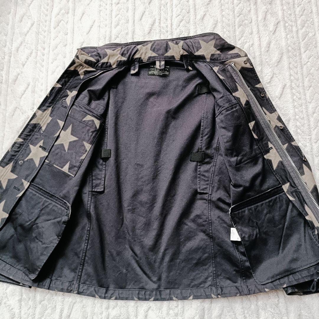 WACKO MARIA ワコマリア M-65 スター柄 ミリタリージャケットL