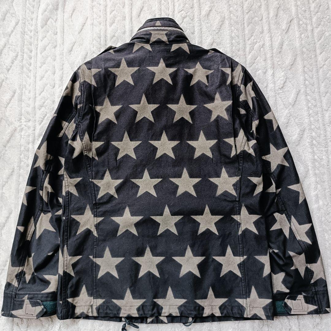 WACKO MARIA ワコマリア M-65 スター柄 ミリタリージャケットL