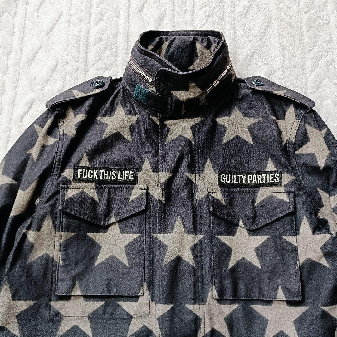 WACKO MARIA ワコマリア M-65 スター柄 ミリタリージャケットL