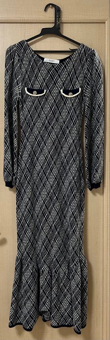 ワンピース herlipto Vosges Jacquard Knit Dress