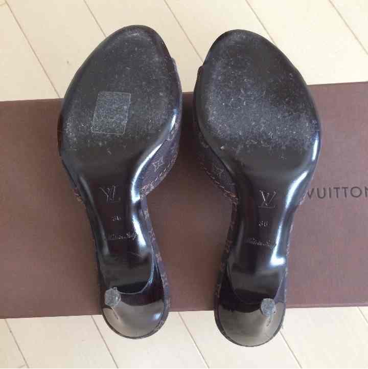 LOUIS VITTON ミュール サイズ36