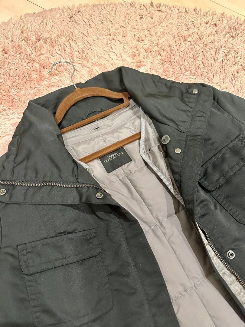 MaxMaraウィークエンドライン グレーコート モッズコート