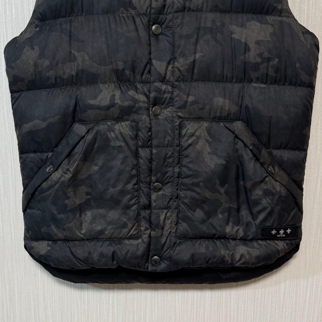 TATRAS tatras タトラス ダウンベスト カモフラMTA17A4462