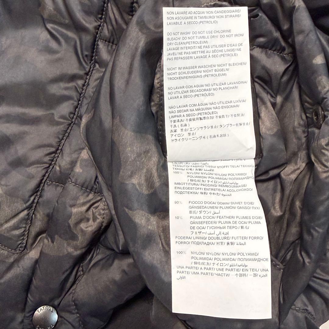 TATRAS tatras タトラス ダウンベスト カモフラMTA17A4462