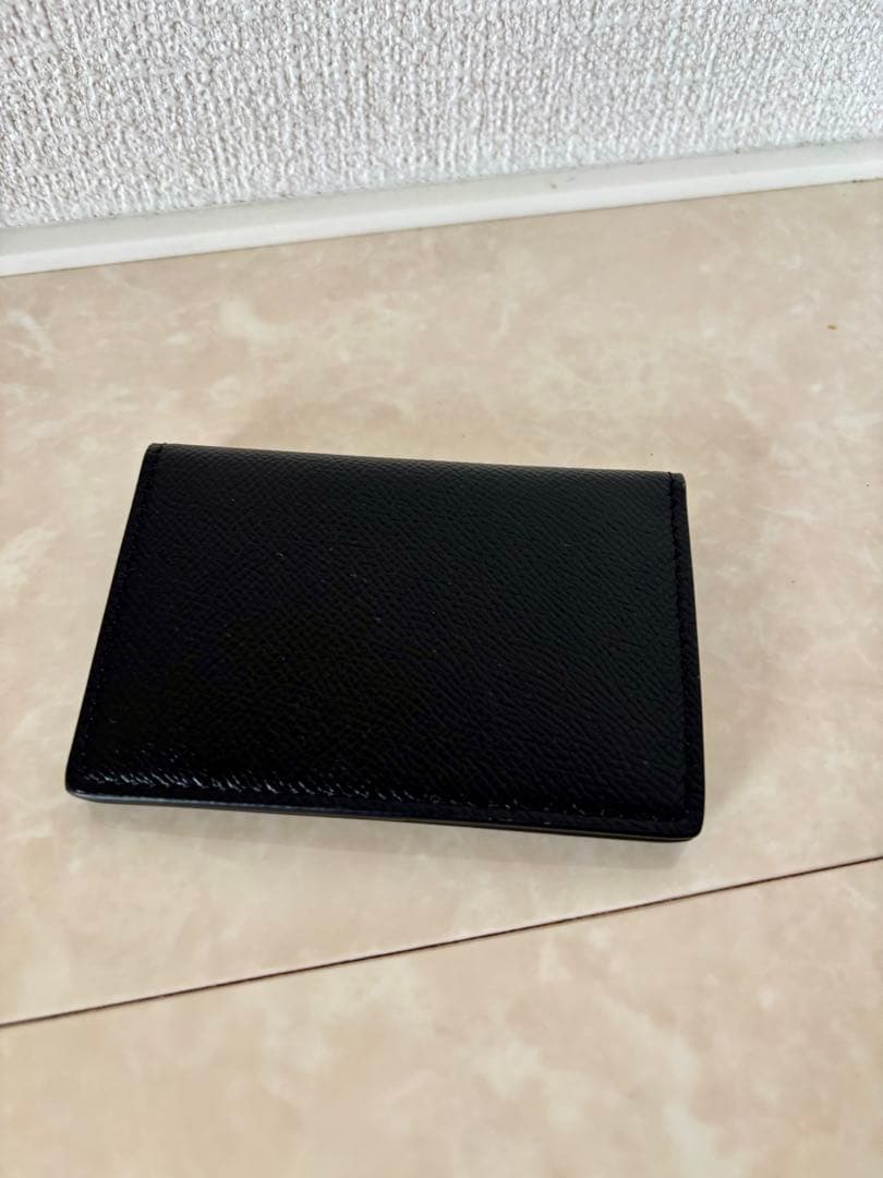 【新品未使用】Maison Margiela ブラック名刺入れ