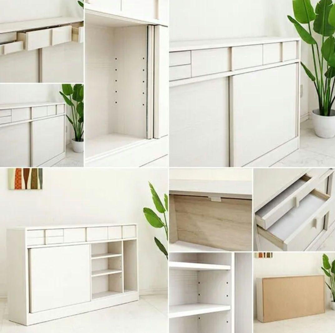 【未使用・新品】カウンター下収納 幅150cm 奥行30cm 高さ86cm