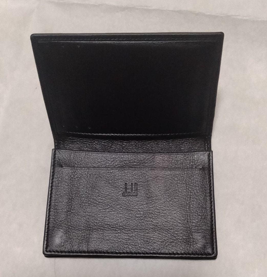 dunhill 名刺入れ ブラック レザー