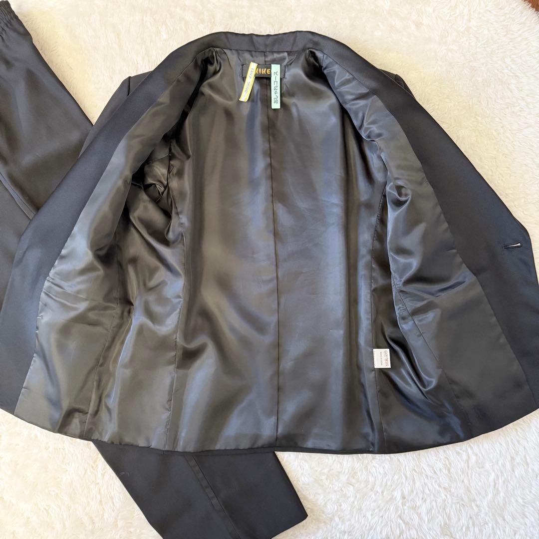 【美品】ブラックスーツ タキシード 発表会フォーマル　卒服 セットアップ 150