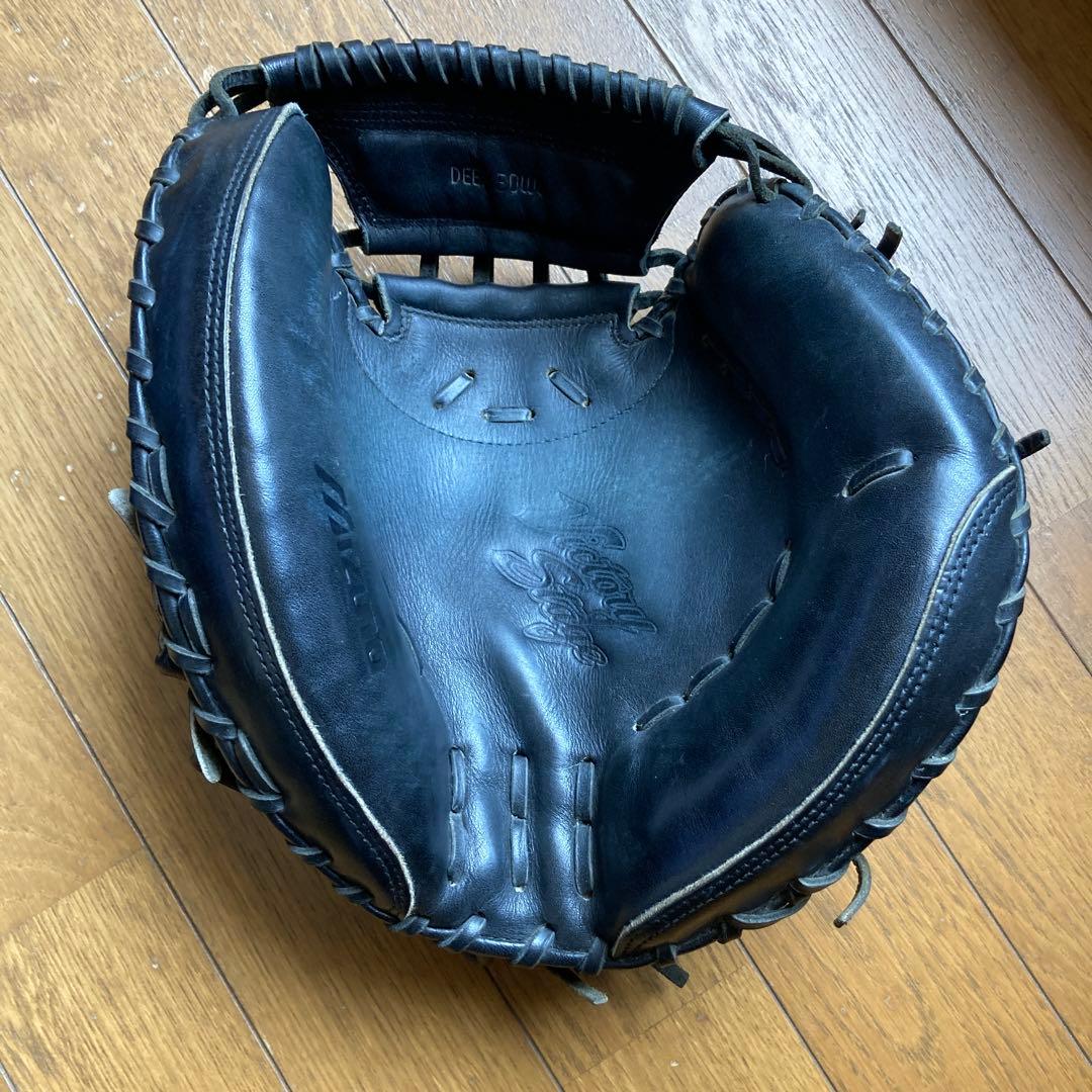 Mizuno ビクトリーステージ 硬式キャッチャーミット 黒