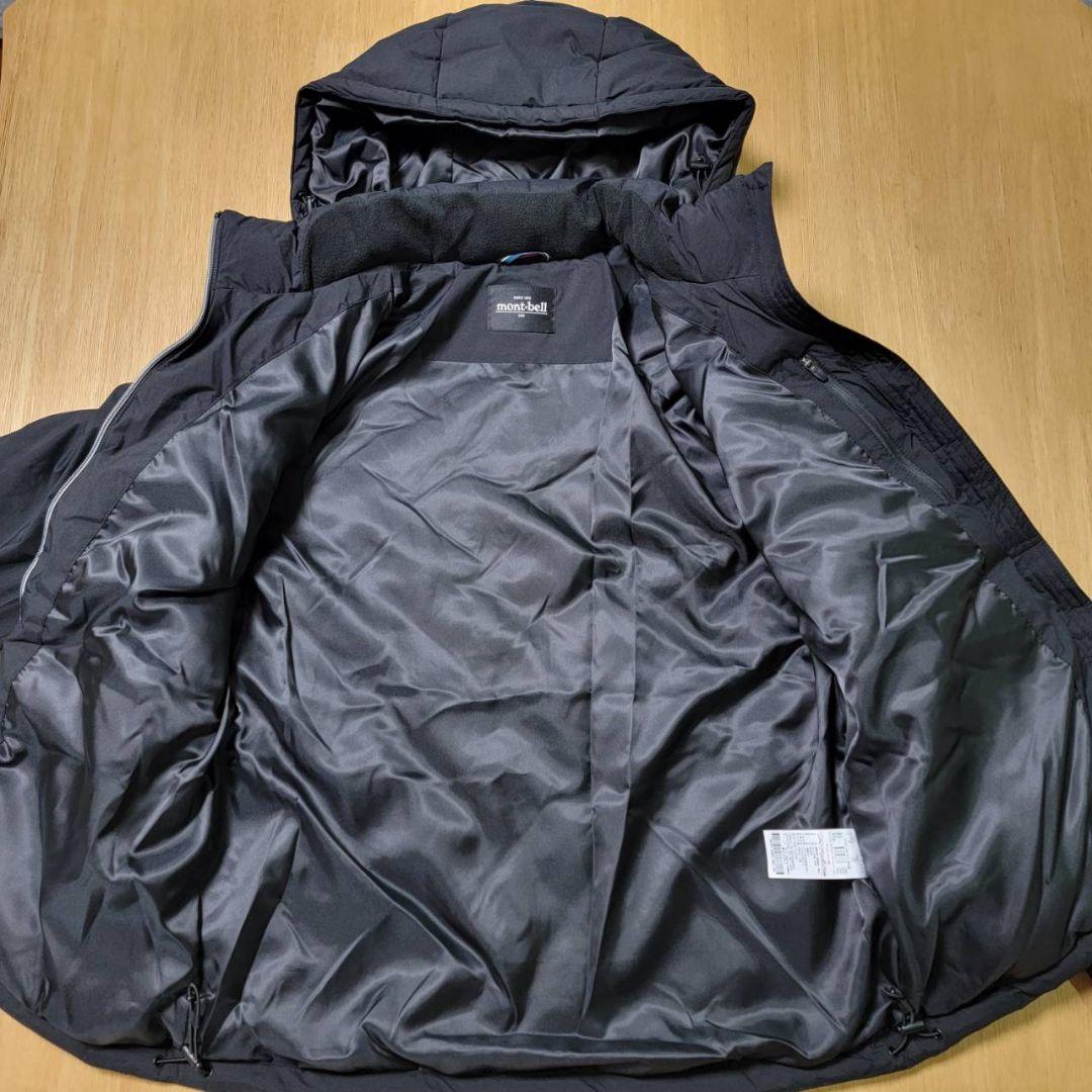 モンベル 2WAY シームレス パデッドジャケット L ミャンマー製 正規品