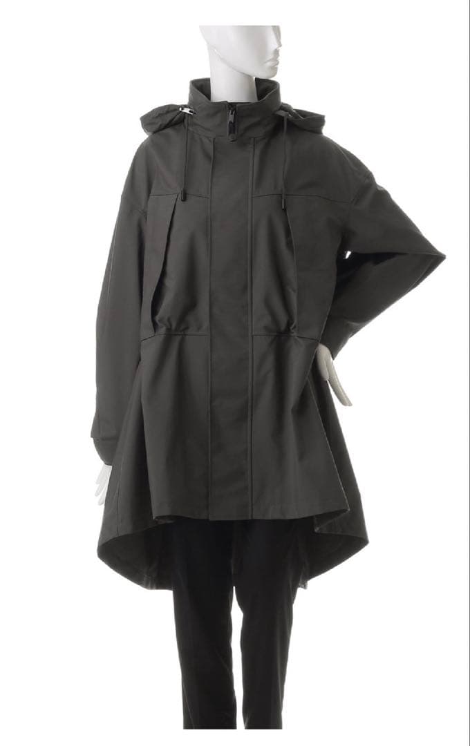 新品タグ付THE RERACS モンスターパーカー　ミドルレングス　36 グレー