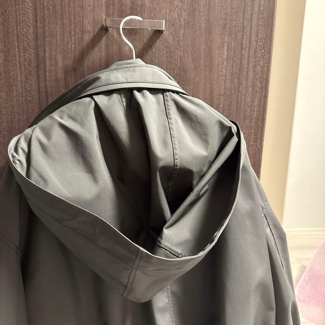 新品タグ付THE RERACS モンスターパーカー　ミドルレングス　36 グレー