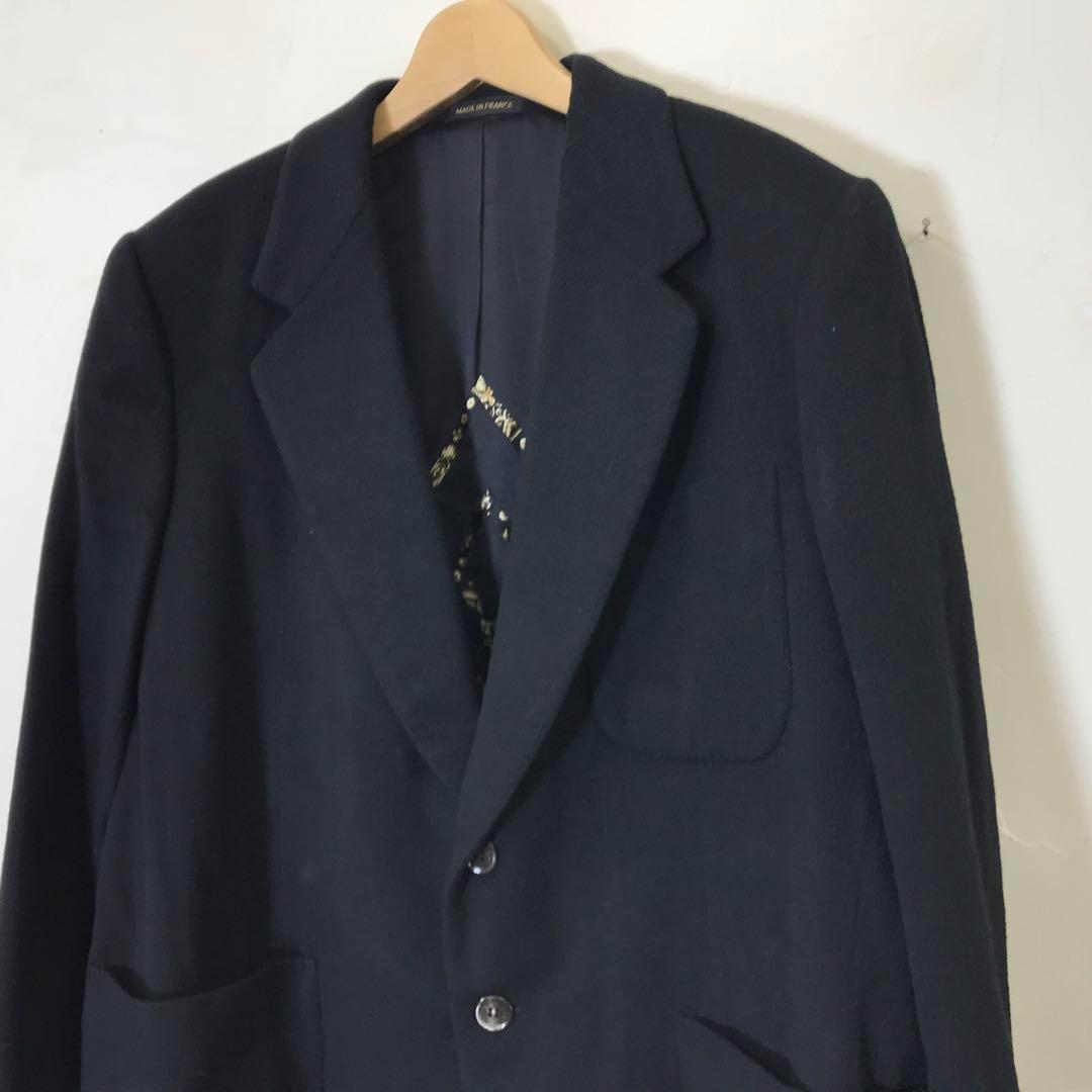 最高級 ZILLI ピュアカシミヤジャケット テーラード シングル 裏総柄