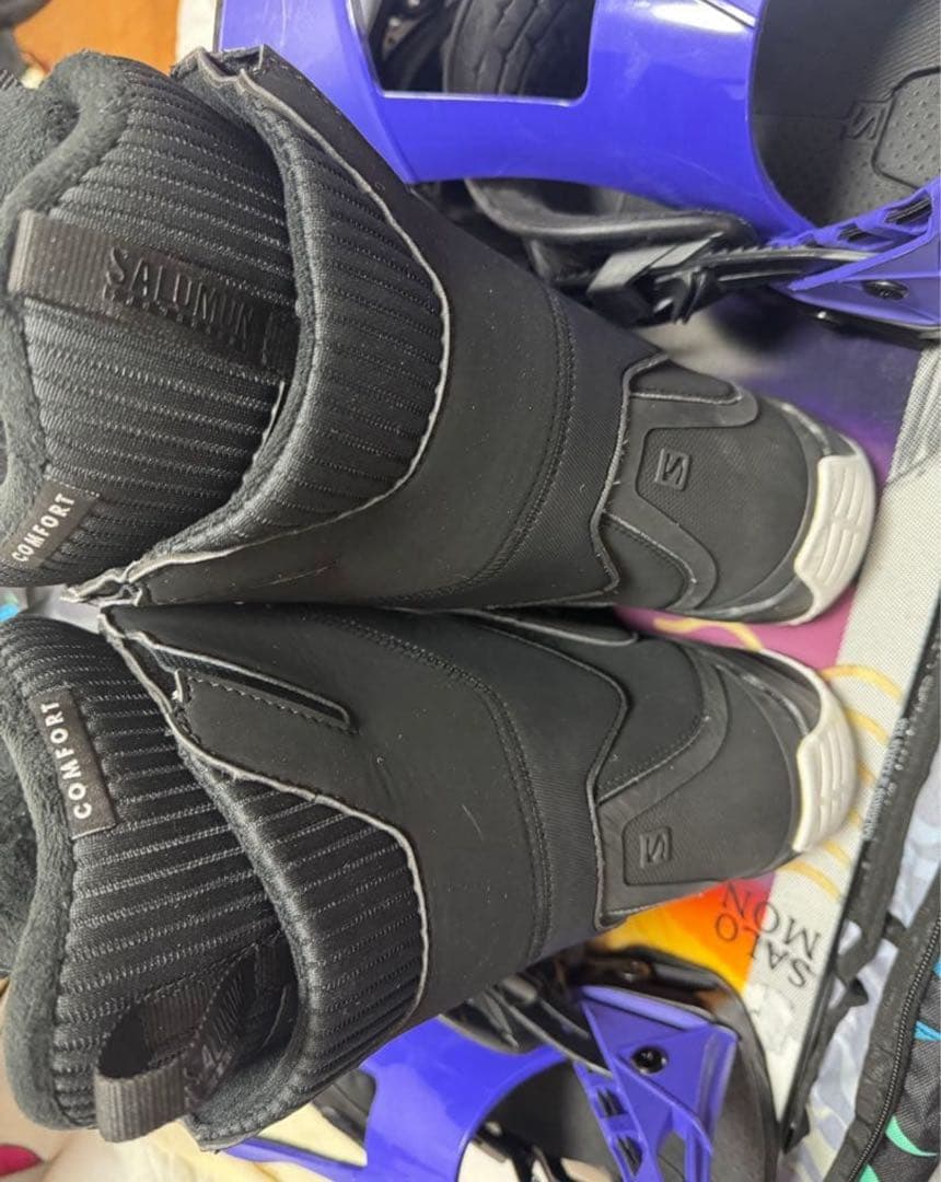 K*j様 サロモン　Kiana スノーボードブーツ ブラック 24センチ