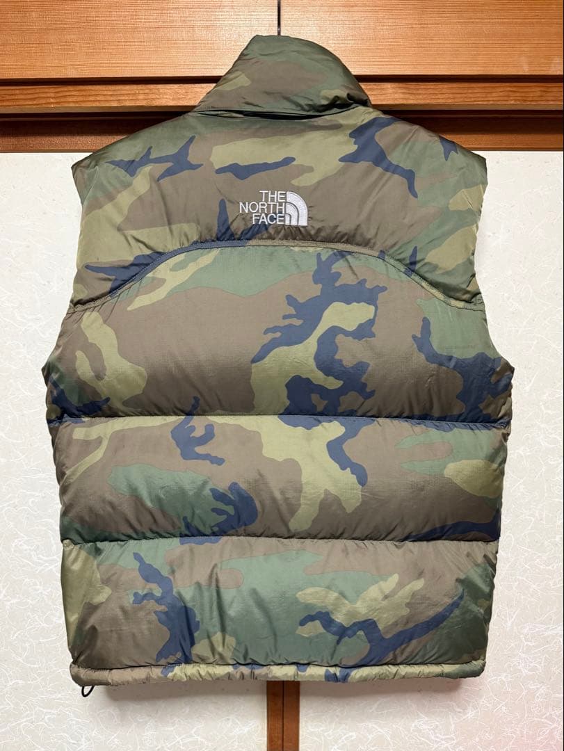 THE NORTH FACE ノースフェイス NUPTSE VEST CAMO