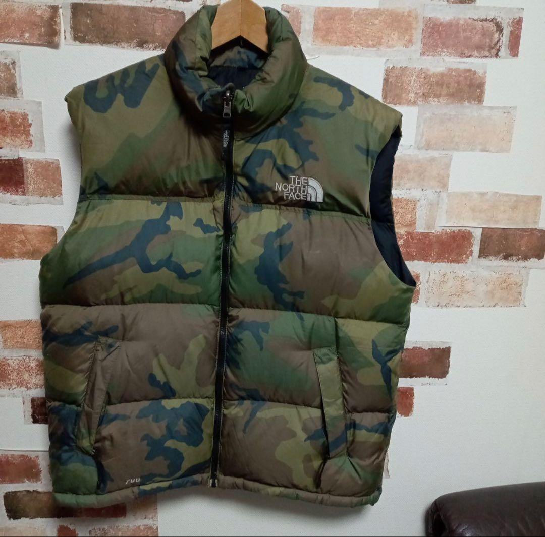 THE NORTH FACE ノースフェイス NUPTSE VEST CAMO
