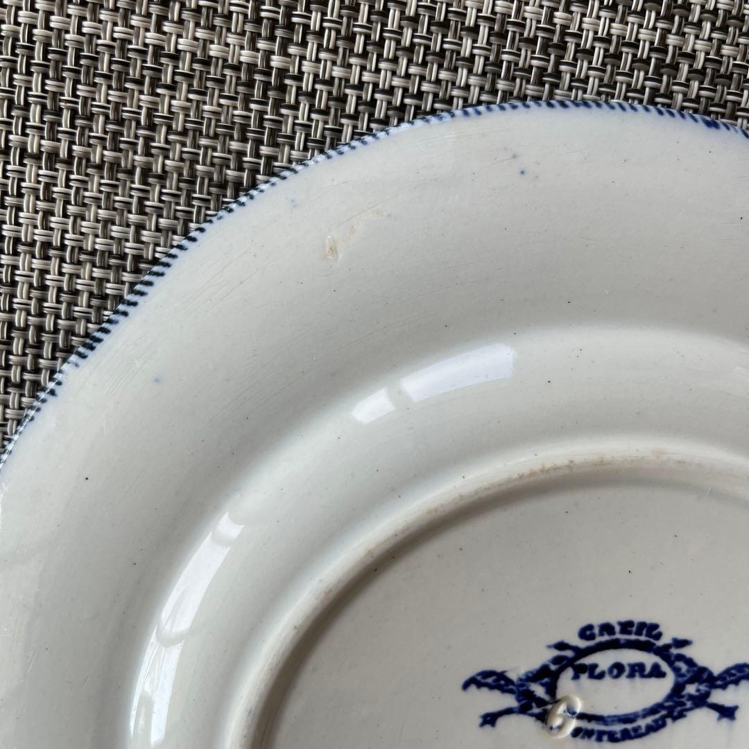 【ray 】クレイユモントロー　FLORAシリーズ　プレート2枚セット