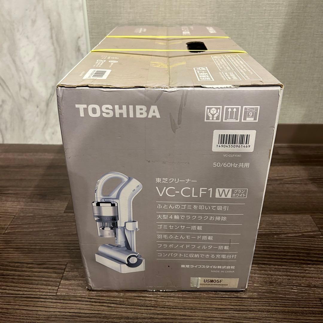 東芝　ふとんクリーナー　掃除機　VC-CLF1-W