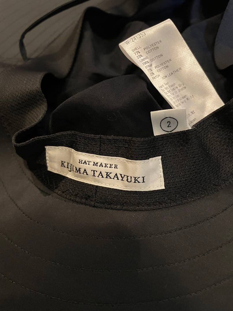 帽子 Kijima takayukj POLY COTTON SAFARI HAT