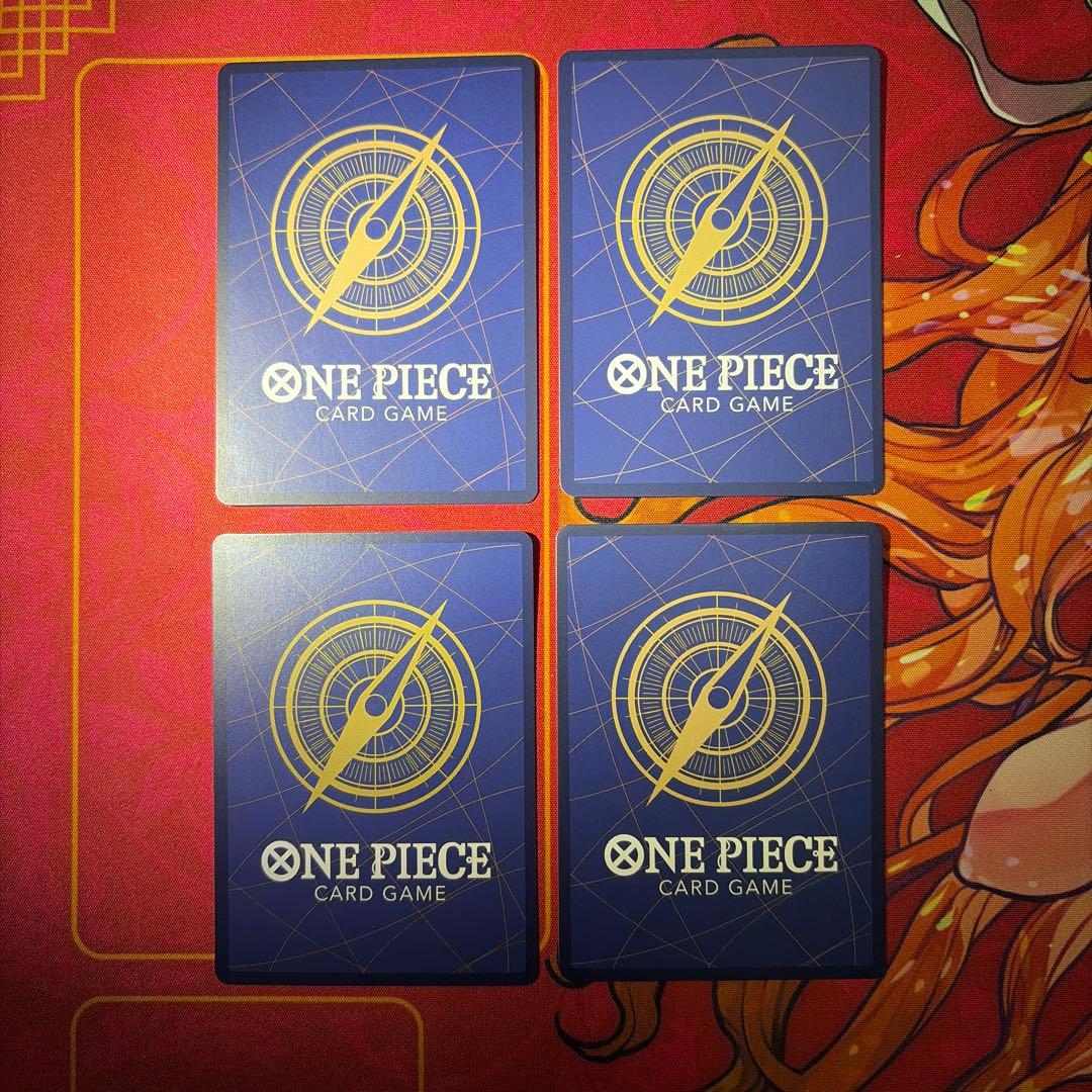 ルフィ　SR ST01-012 パラレル　4枚セット