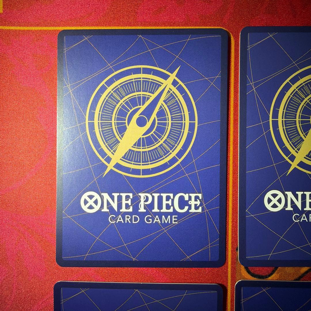 ルフィ　SR ST01-012 パラレル　4枚セット