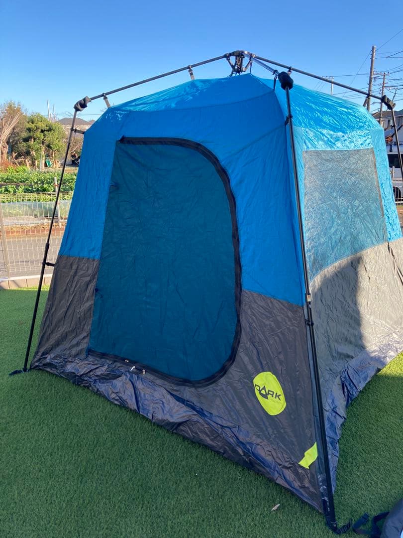 【海外モデル】Coleman 4人用テント（ライトグレー）【週末限定値下げ】