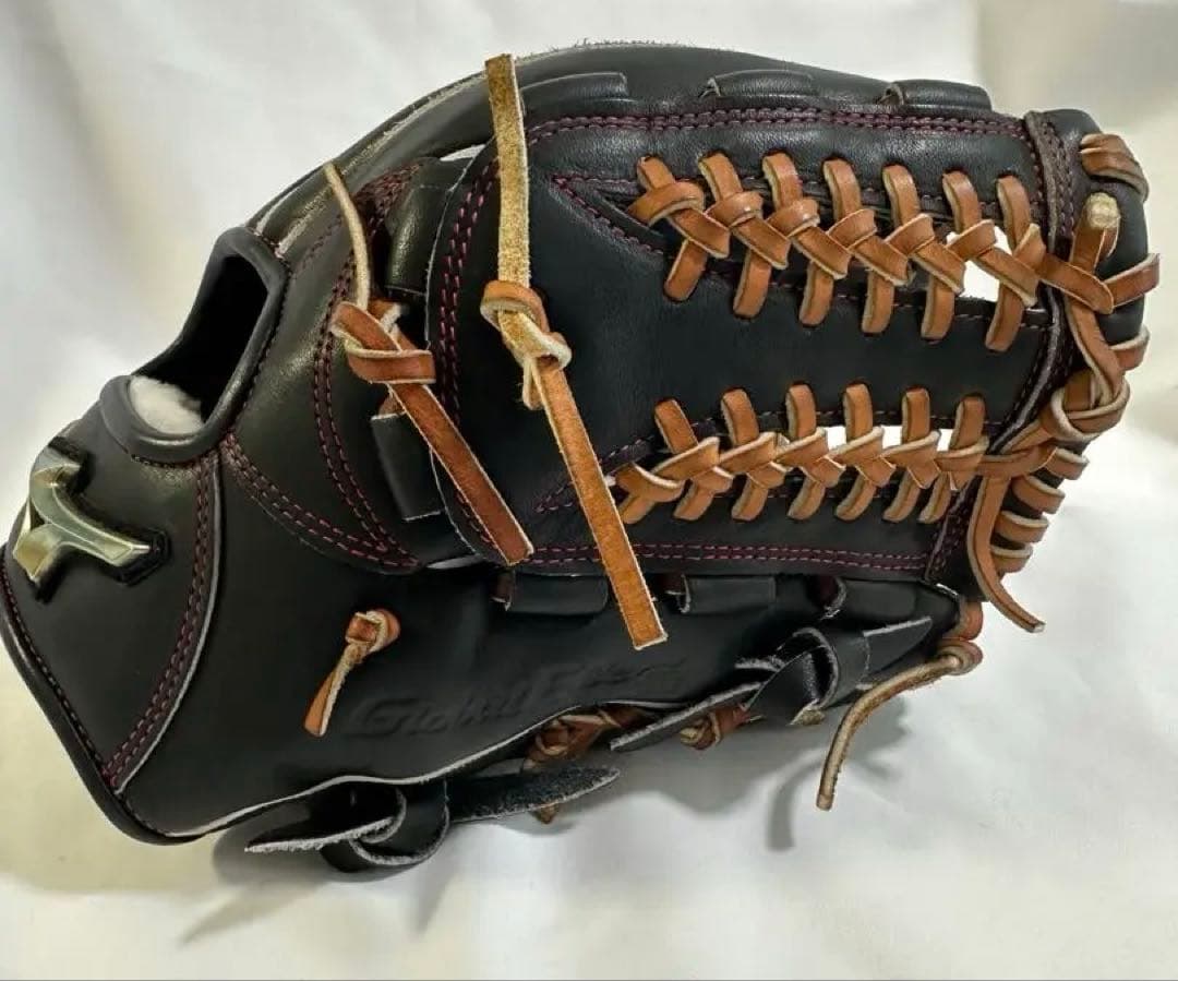 美品ミズノ　中学硬式野球用　グローバルエリート　オールラウンド用／サイズGA10