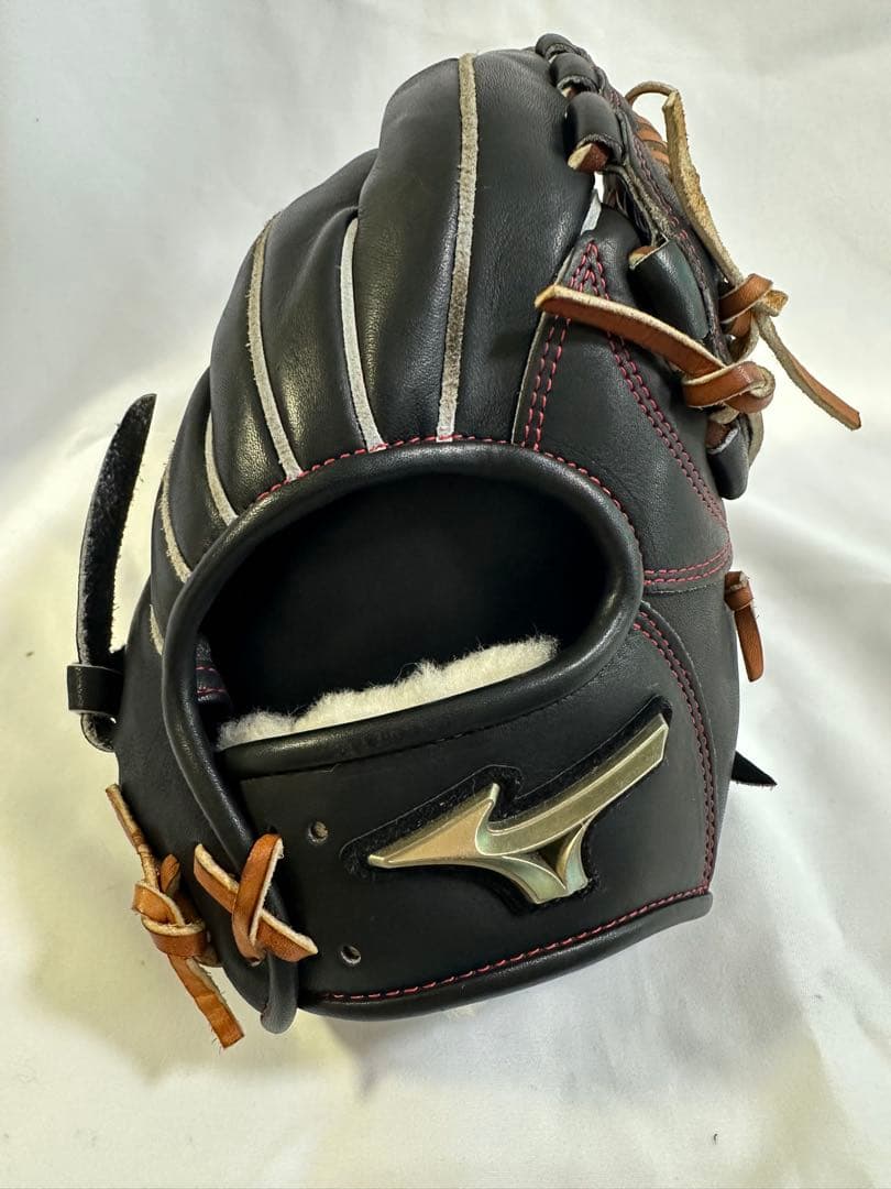 美品ミズノ　中学硬式野球用　グローバルエリート　オールラウンド用／サイズGA10