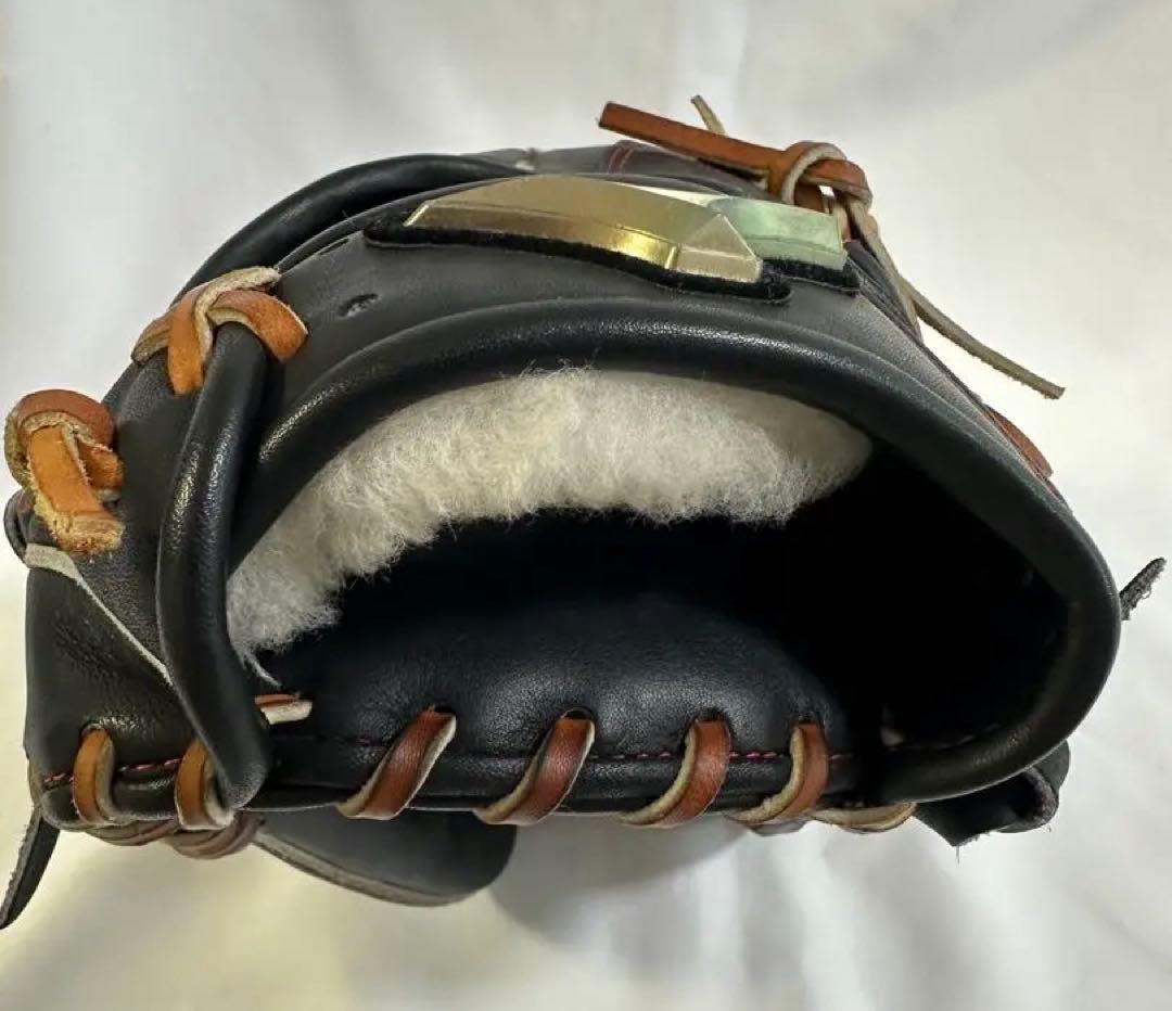 美品ミズノ　中学硬式野球用　グローバルエリート　オールラウンド用／サイズGA10