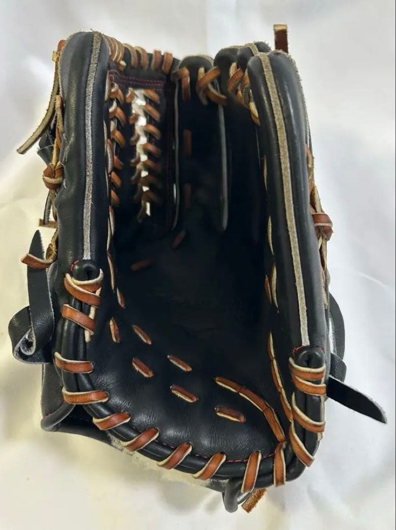 美品ミズノ　中学硬式野球用　グローバルエリート　オールラウンド用／サイズGA10