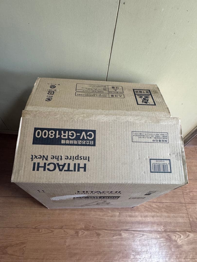 未使用　日立　HITACHI CV-GR1800 電気掃除機