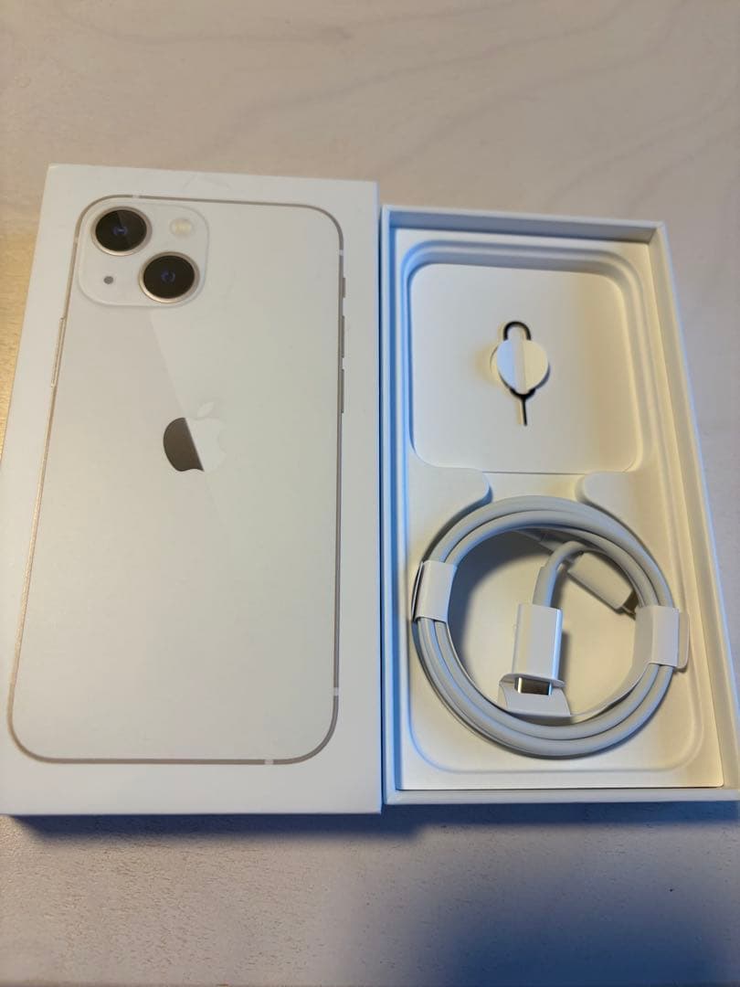 iPhone 13 mini 本体　（ホワイト / 128GB）