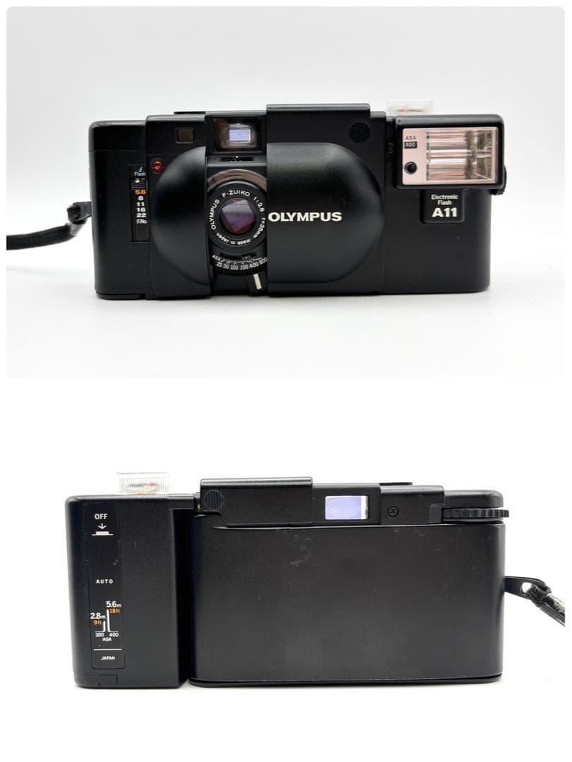 【動作品 ケース付】OLYMPUS XA A11 コンパクトフィルム 動作確認済