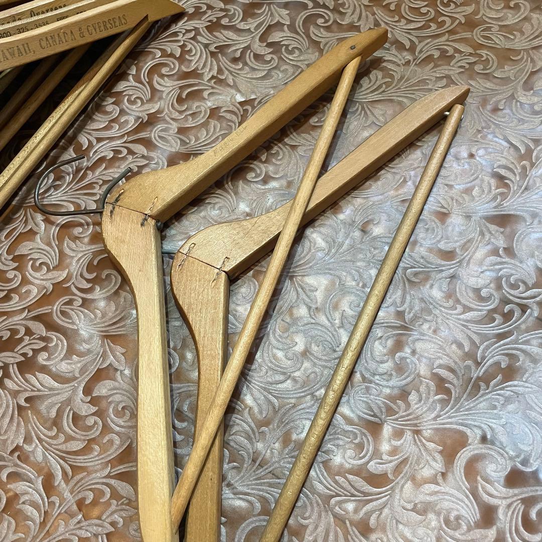 イッヌ様ご確認専用 ヴィンテージハンガー おまとめ8本