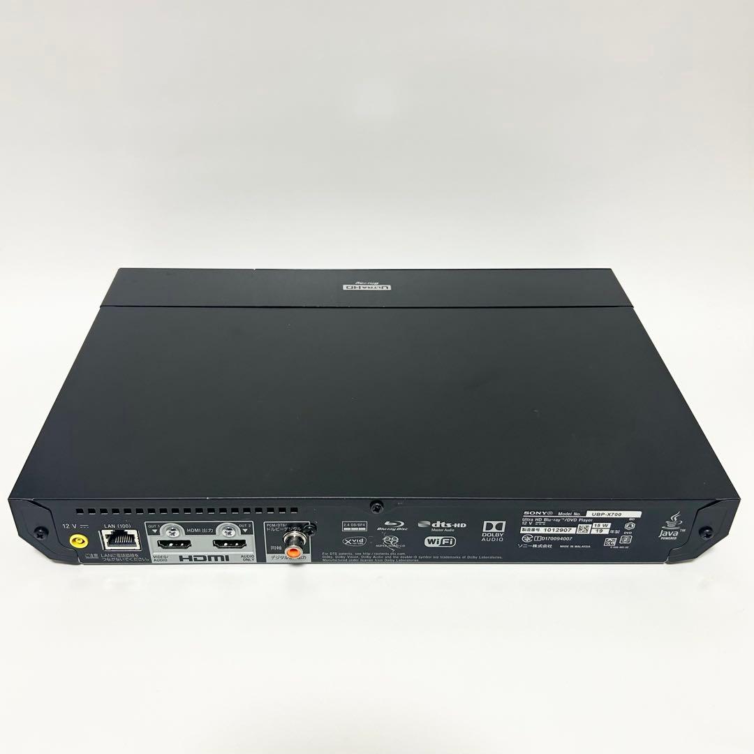 【展示処分品】SONY Blu-ray プレイヤー UBP-X700 ブルーレイ
