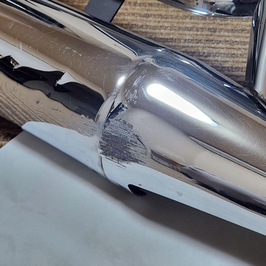 ドラッグスター400 フルエキステンレス マフラー 擦り傷あり