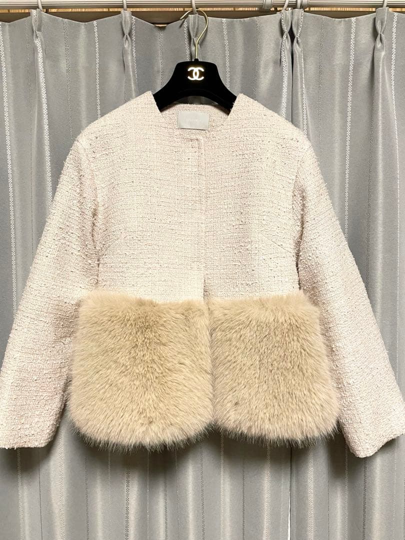 CELFORD　裾ファーブルゾン