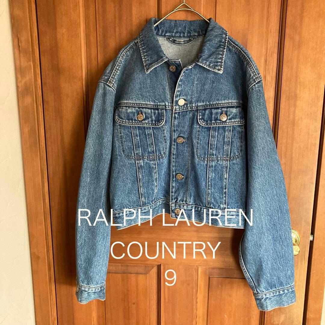 ラルフローレン　カントリー　デニムジャケット　ジージャン　サイズ9