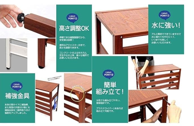 アルマックス アルミ製室外機カバー アルマイトシルバー KB-93A つ317