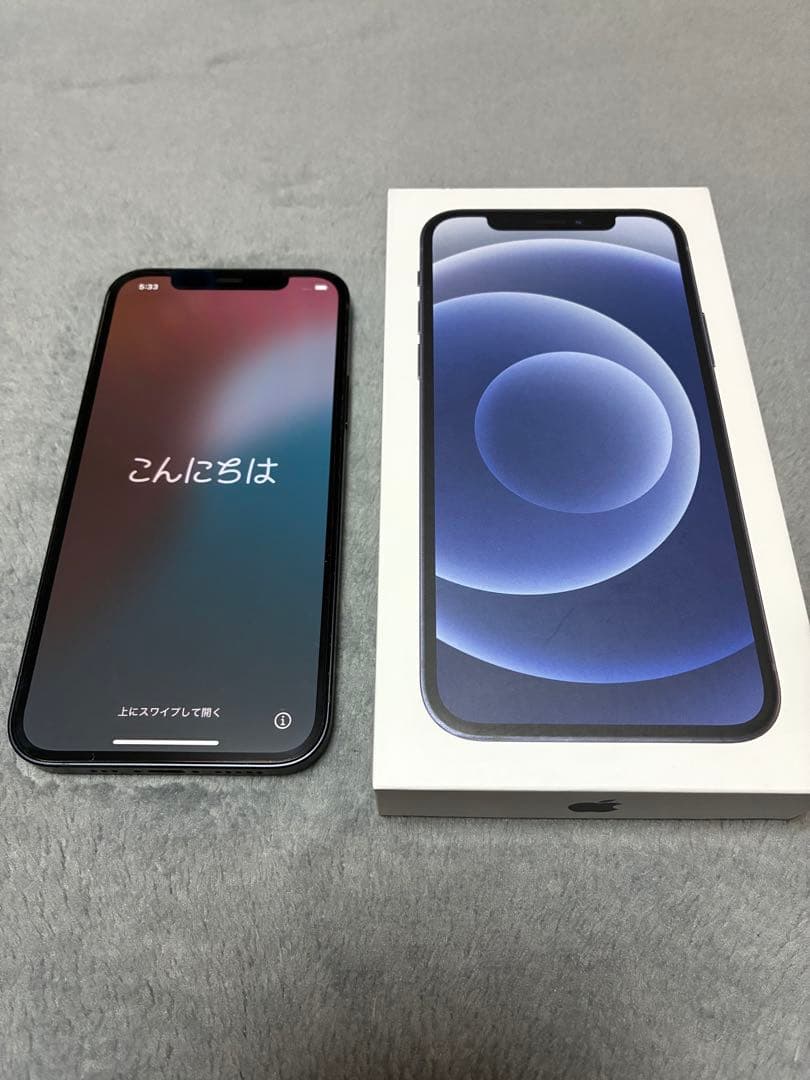 iPhone12 ブラック 64GB SIMロック解除済み