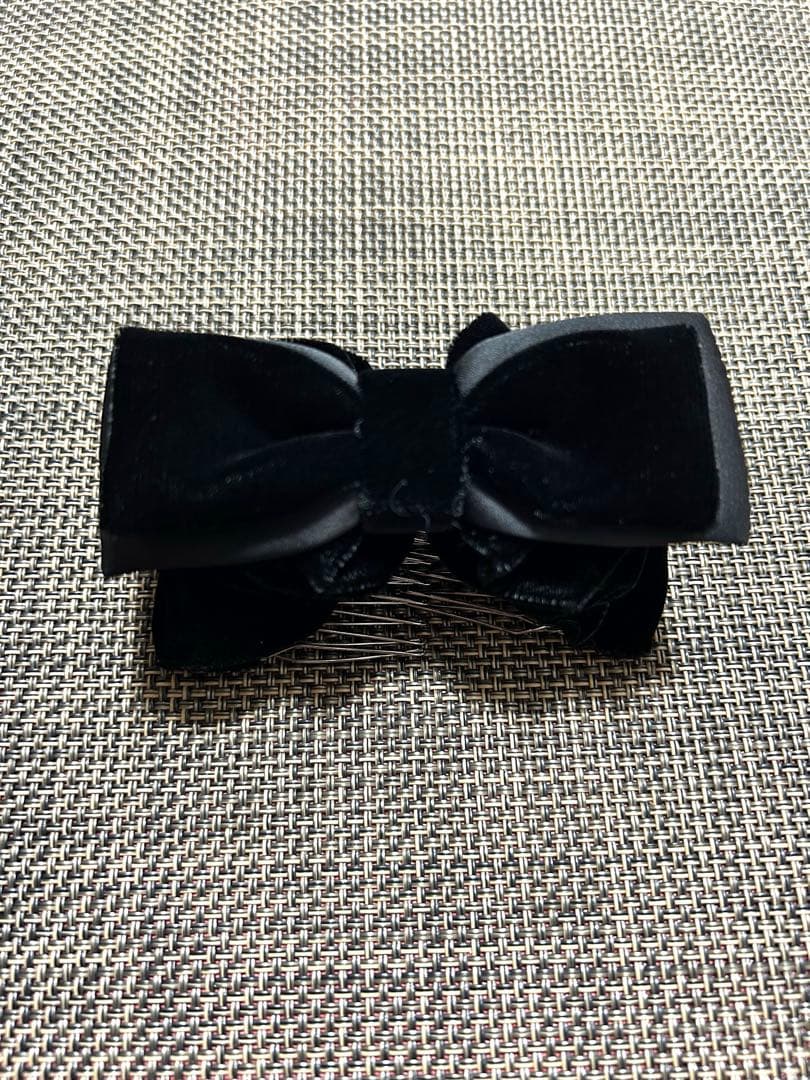 2025 Complex Biz コンプレックスビズ リボンベルベットコーム黒