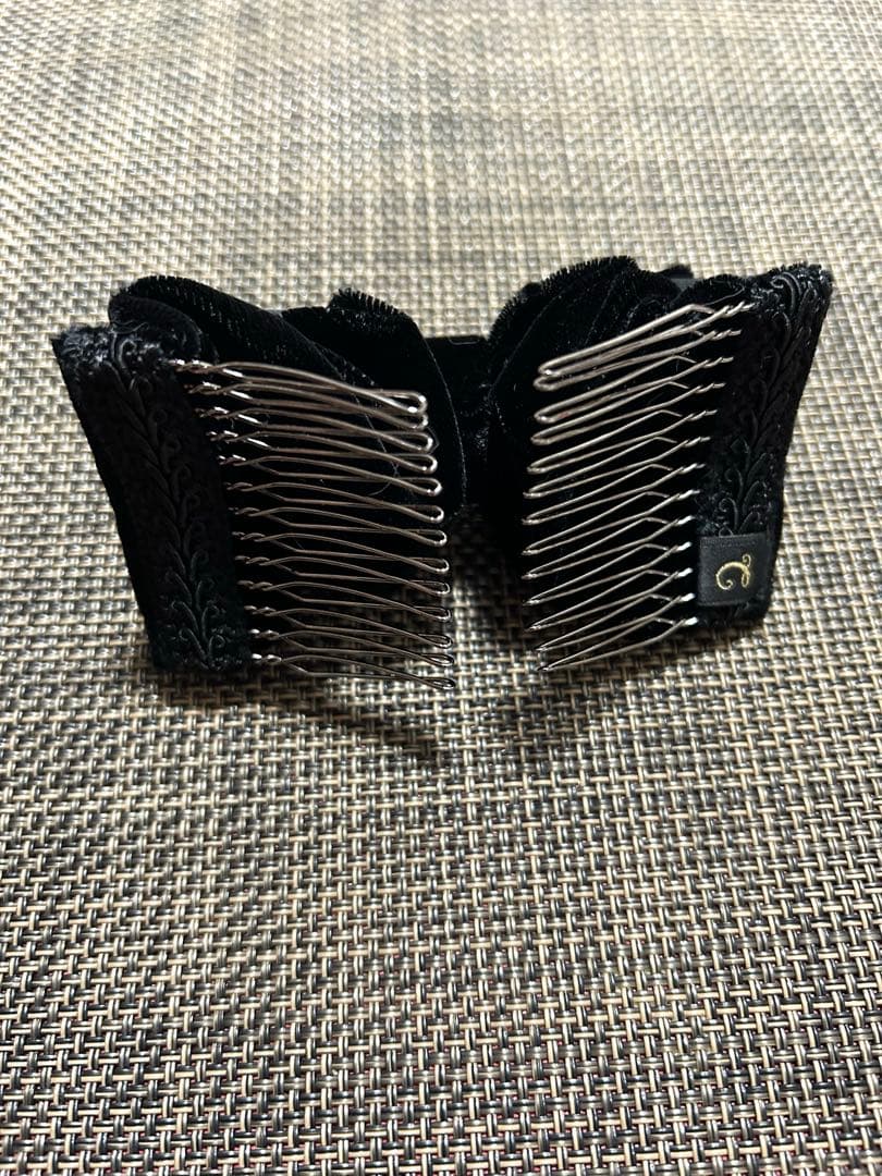 2025 Complex Biz コンプレックスビズ リボンベルベットコーム黒